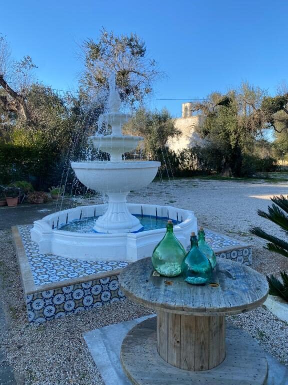 Fontana nel giardino